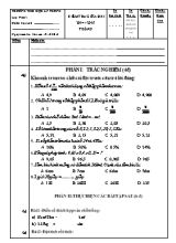 Đề kiểm tra giữa học kì 1 môn Toán Lớp 5 - Năm học 2014-2015 - Trường TH An Phong (Có đáp án)